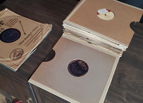 Diverses pochettes de disques 78 tours